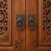 Batik Kawung Brass Ring Pull