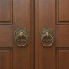 Solid Brass Victorian Ring Door Knocker
