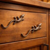 Set of 2 Lizard Brass Drawer Pulls