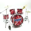 Van Halen Mini Drum Set 1:6 Scale