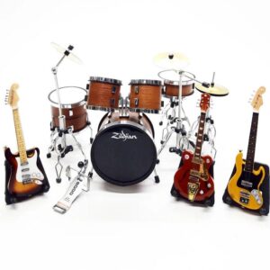 Mini Drum Kit Zildjian & Guitar Set